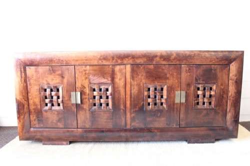 DISCOUNTED! Coricraft Arc collection 4-door buffer/ side server/ cabinet with four storage drawers