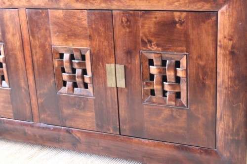 DISCOUNTED! Coricraft Arc collection 4-door buffer/ side server/ cabinet with four storage drawers