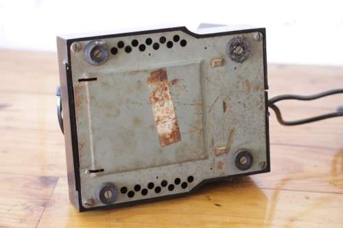 An amazing vintage British made "Siemens Brothers & Co." (London) black Bakelite telephone