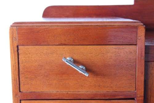 **RS17** Awesome vintage Art Deco buffet server w/ 6x good size drawers & double-door cupboard
