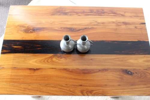 **RS17** Beautiful & well made solid sleeper wood (Rhodesian Teak) 4-seater dining table - a stunner