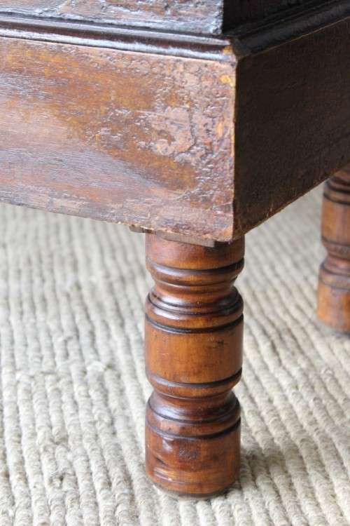 A superb "Javanese" Oriental Indonesian Teak double door cabinet with an amazing paint technique!!