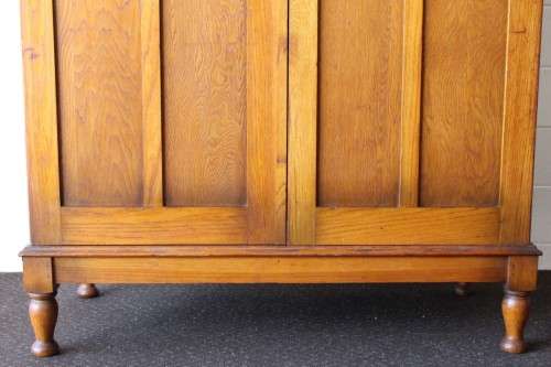 An awesome vintage gentleman's (Jongmans kas) wardrobe w/ a vanity mirror inside - stunning!!