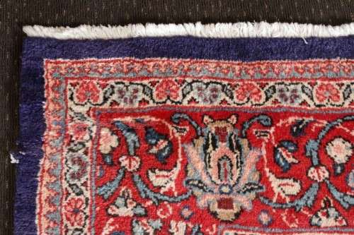 A superb large (4m x 3m) Iranian Tabriz "Afshan" Persian carpet in rich reds, blues and earthy tones