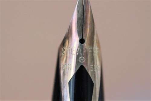**RS17** Superb Sheaffer Imperial 777 gold plated fountain pen w/ 14ct gold nib in its original box