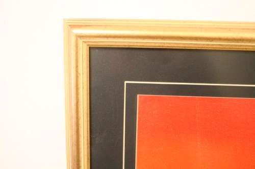 **RS17** A bright and colourful signed and framed "Robert Nesta" painting Zanzibar 2006 .