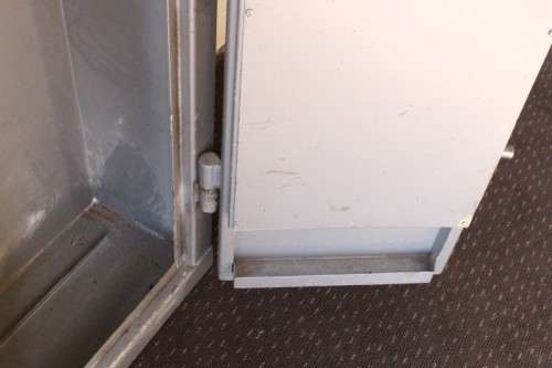 A solid Chubb Safes steel rifle safe with hand-gun/ ammunition shelves in the safe & in the door