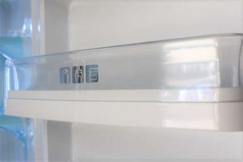 A fantastic silver front Sharp (Model SJ FP85V-BK5) 605 litre side-by-side fridge-freezer