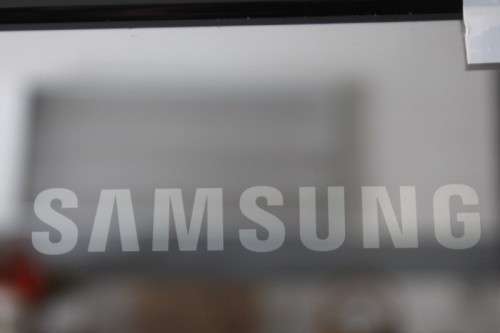**RS17** Samsung mirror finish (Model RS21HFCMR) 524 litre side-by-side fridge-freezer w/ ice maker