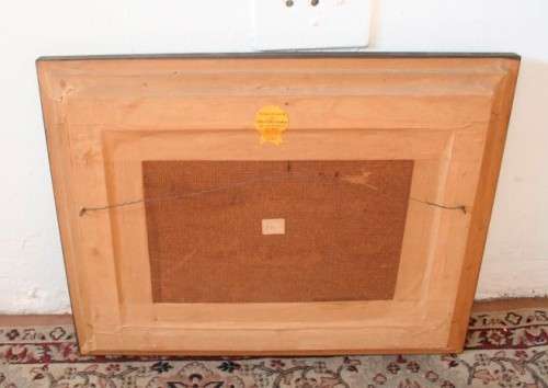 **RS17** A fantastic original signed and framed E B King (1958) oil on board landscape painting
