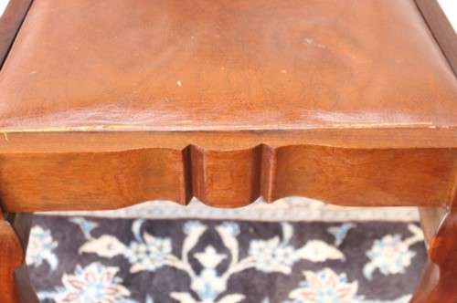 **RS17** Six stunning and beautifully made solid Imbuia ball & claw Boston-back dining chairs