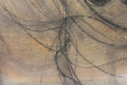 **RS17** Fantastic original signed Ben Macala (1938-1997) Abstract style painting with a glass front