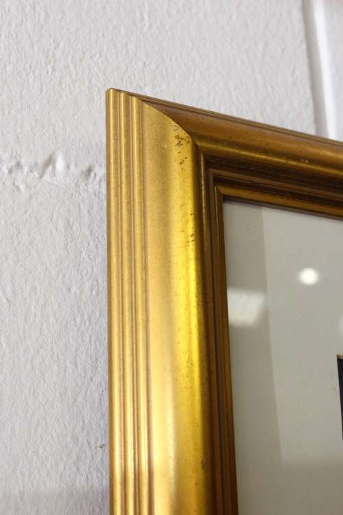 **RS17** A lovely large, colourful framed original signed "Lucille" painting of three women