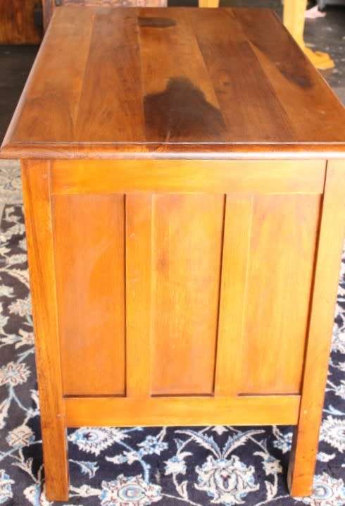 A wonderful vintage compact 3-drawer desk - perfect for a students bedroom or study or office