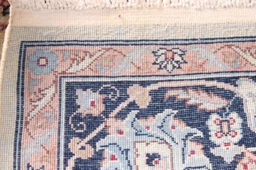 A wonderful large 275cm x 184cm Romanian Balkin Muras (persian) carpet with a Kashan design