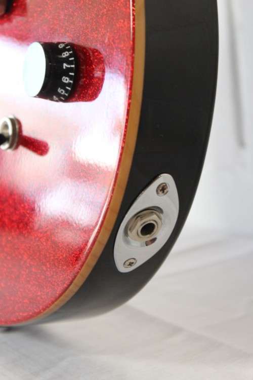 A awesome PRS SE Orianthi signature "red sparkle" electric guitar in good condition w/ carry bag!