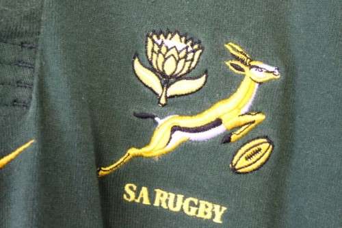 An awesome 1999 Springbok IRB Rugby World Cup Jersey made by Nike - size XXL