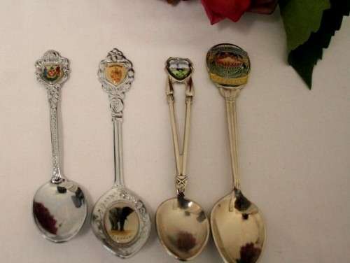 **RS17** A wonderful collection of eight assorted spoons, lovely to add to a collection.