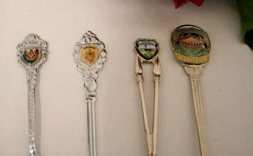 **RS17** A wonderful collection of eight assorted spoons, lovely to add to a collection.