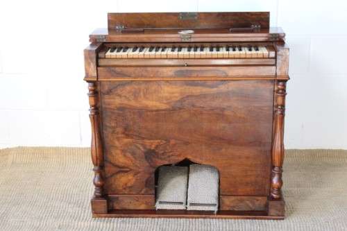 An exceptionally rare antique (c1870) Rosewood Harmonium by H. Christophe & Etienne of Paris