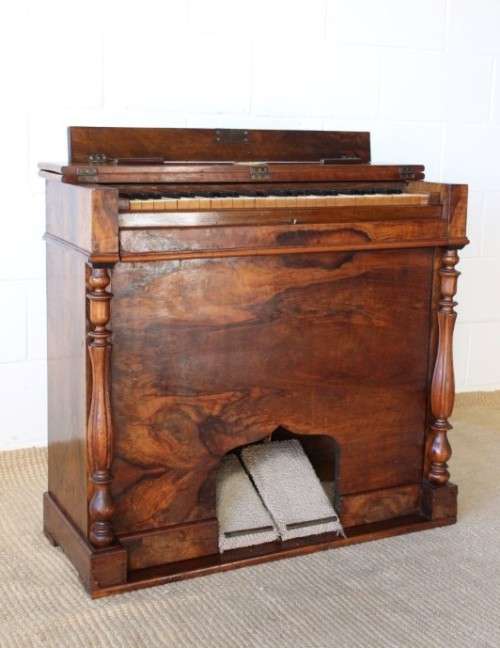 An exceptionally rare antique (c1870) Rosewood Harmonium by H. Christophe & Etienne of Paris