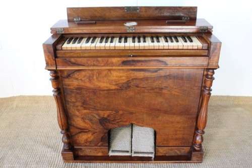 An exceptionally rare antique (c1870) Rosewood Harmonium by H. Christophe & Etienne of Paris