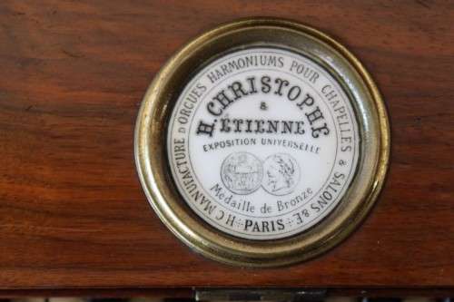 An exceptionally rare antique (c1870) Rosewood Harmonium by H. Christophe & Etienne of Paris