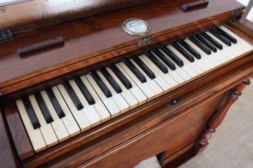 An exceptionally rare antique (c1870) Rosewood Harmonium by H. Christophe & Etienne of Paris