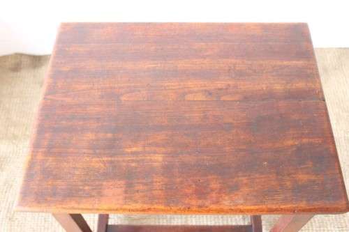 well made solid oak occasional table - perfect for a table lamp or a paint technique-Lifespace Sale