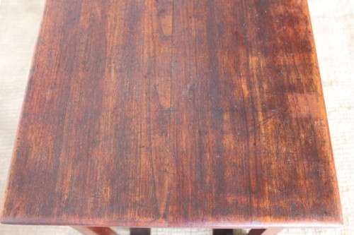 well made solid oak occasional table - perfect for a table lamp or a paint technique-Lifespace Sale