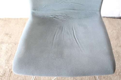 **RS17** A stylish and modern "shaped" upholstered restaurant style dining chair - bid per chair