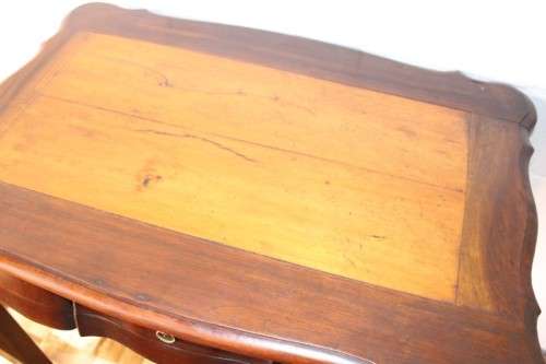 A beautiful tall (91cm) antique solid stink-wood & yellow-wood ball and claw hall table w/ a drawer