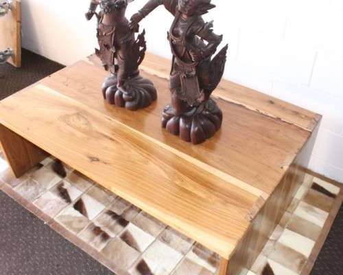 A very stylish solid African blackwood centre coffee table with clean modern lines - a stunner!!!