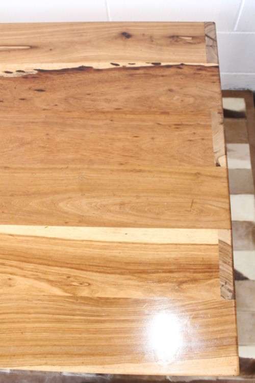 A very stylish solid African blackwood centre coffee table with clean modern lines - a stunner!!!