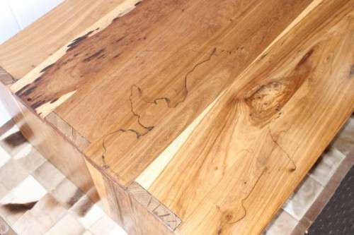 A very stylish solid African blackwood centre coffee table with clean modern lines - a stunner!!!