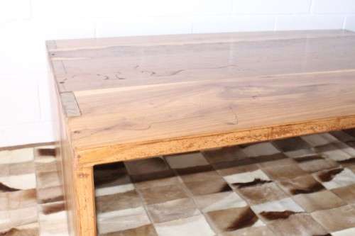A very stylish solid African blackwood centre coffee table with clean modern lines - a stunner!!!