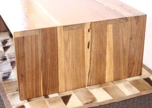 A very stylish solid African blackwood centre coffee table with clean modern lines - a stunner!!!