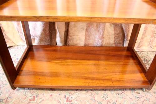 A lovely stylish Teak all purpose TV stand/occasional table on wheels.