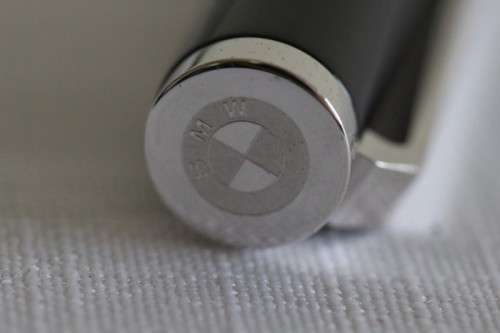 A top quality original BMW fountain pen & ball-point pen set by Waldmann Pens of Germany