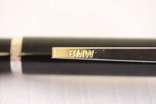 A top quality original BMW fountain pen & ball-point pen set by Waldmann Pens of Germany