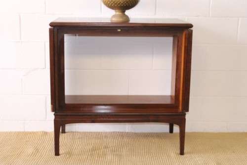 A beautiful solid teak retro mid-century "modern" TV cupboard with fold-back doors - a stunner!!
