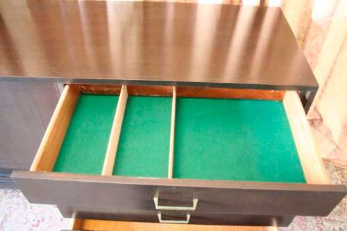 Vintage Retro side server cabinet with four drawers and loads of cupboard space-Lifespace Sale