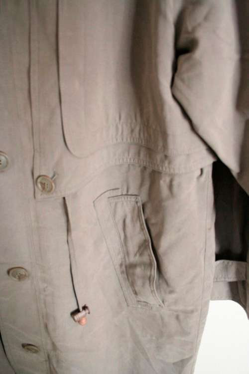 A good quality gent's small size, mid length beige Kubota jacket  in great cond. Lifespace Sale