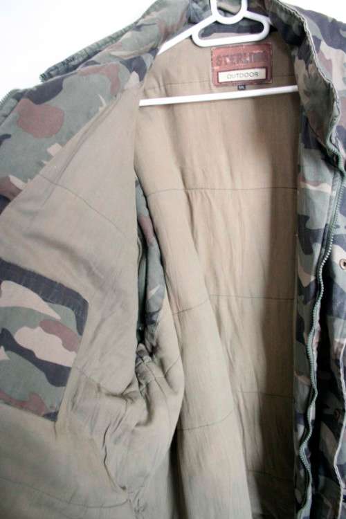 A good quality gent's 5XL size "Sterling outdoor" camo jacket  in great condition.