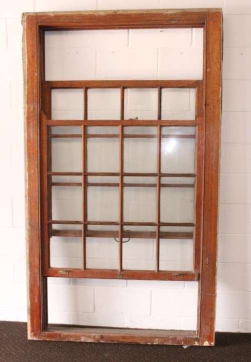 Fantastic solid wooden double sliding sash cottage pane style window 120cm x 210cm in good condition