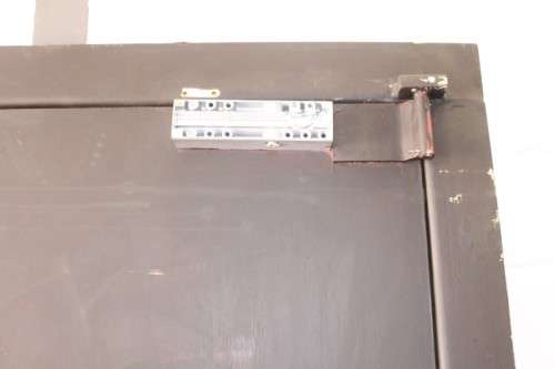 An extremely heavy steel strongroom/ vault security door - perfect for office or home installation