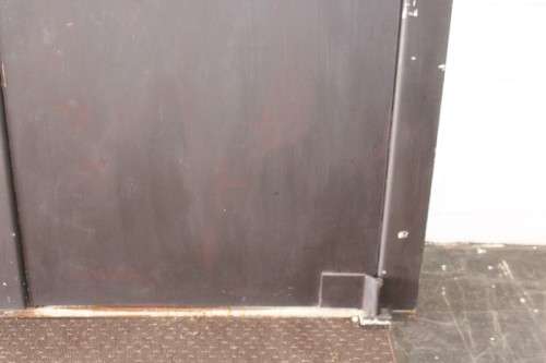 An extremely heavy steel strongroom/ vault security door - perfect for office or home installation