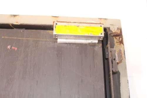 An extremely heavy steel strongroom/ vault security door - perfect for office or home installation