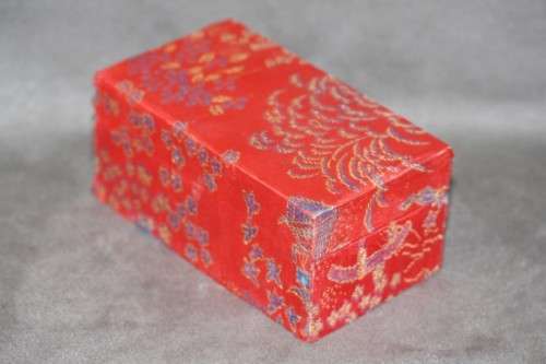 A stunning boxed set of hand painted, scenery themed Chinese cloisonne enamelled Ben-wa balls