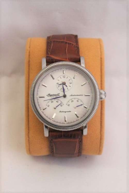 A superb large face gents "Limited Edition" Ingersoll Automatic Retrograde gents wrist watch